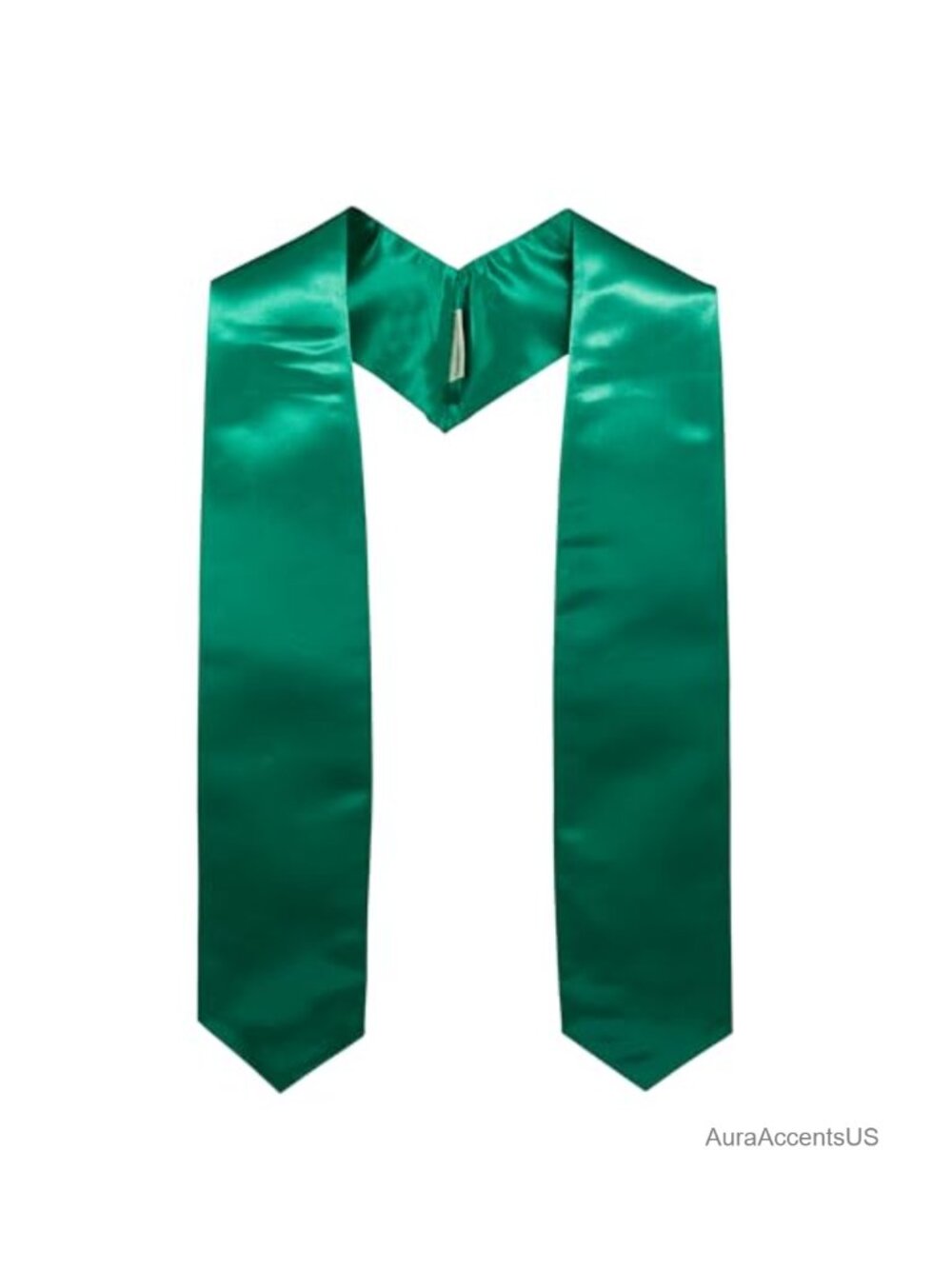 Graduation Stole 60" Shiny Satin Unisex Plain Sash Ceremony